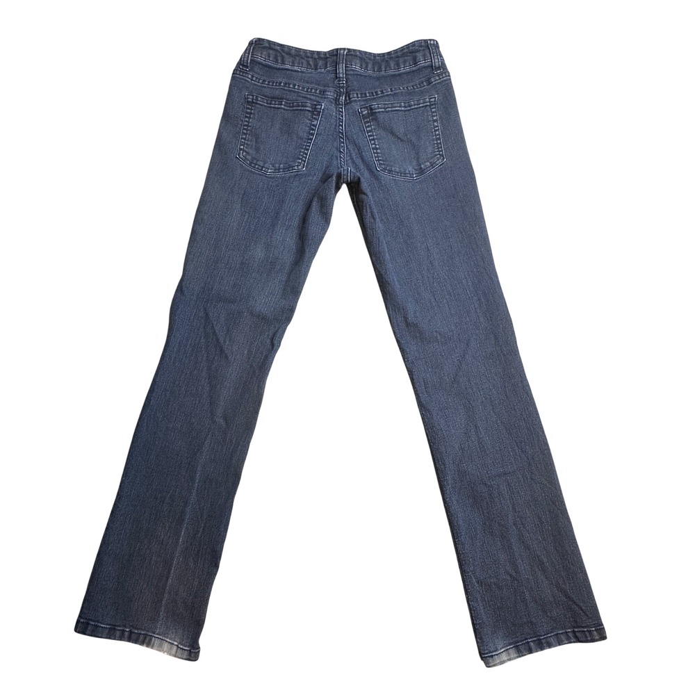 Merona Bootcut Jeans Womens 2R Fit 4 Dark Wash Blue Denim Causal Stretch 28x30.5